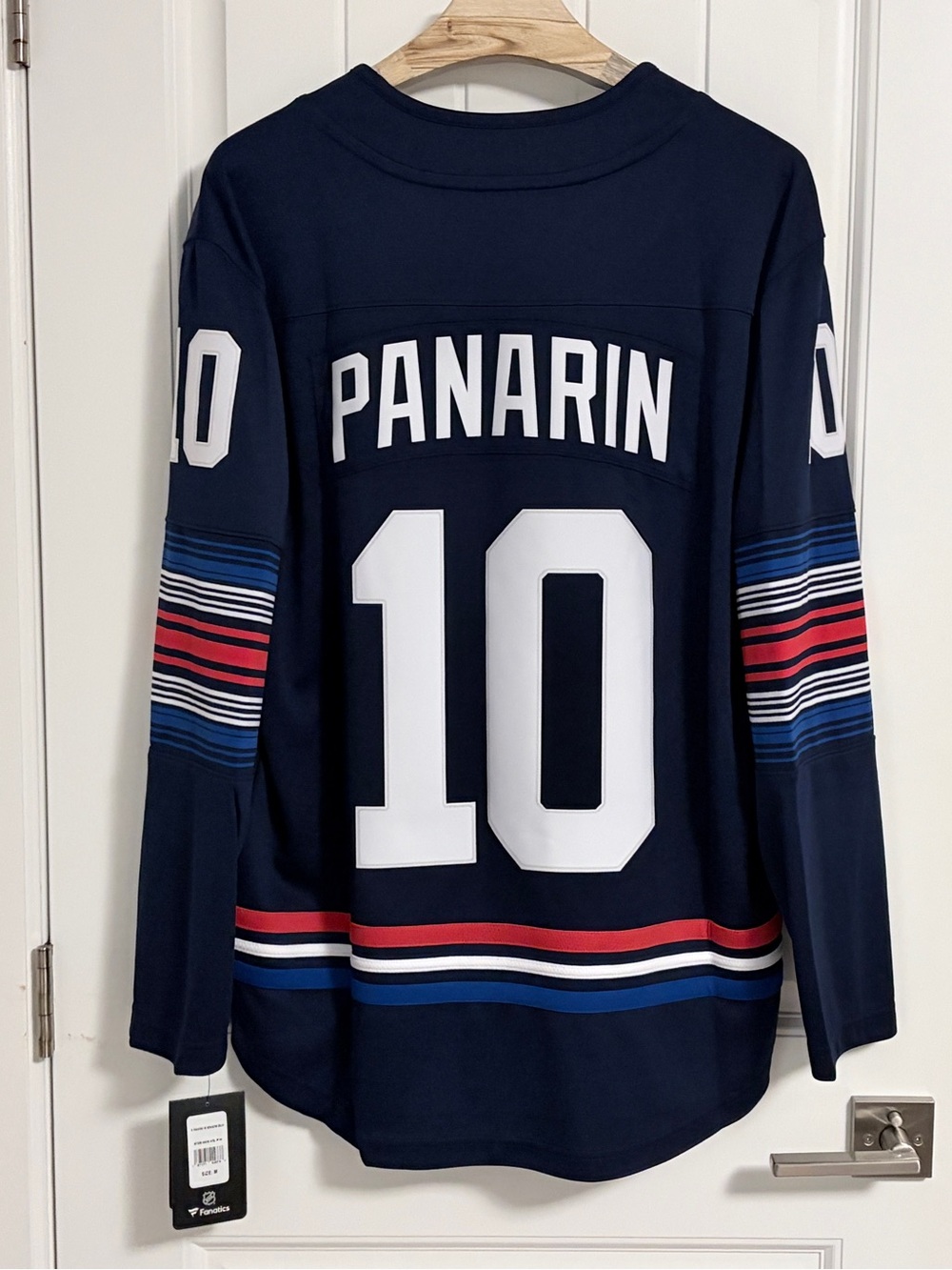 BNWT Authentic Fanatics New York Rangers Artemi Panarin Jersey Size Medium